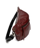 Large backpack type bum bag to cross on the back. Unisex