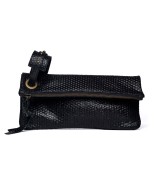 cartera de mano negro