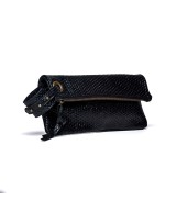 cartera de mano negro