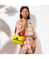 Yellow crossbody bag
