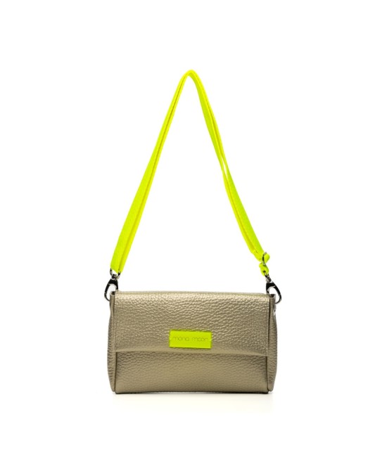 Bolso messenger color amarillo