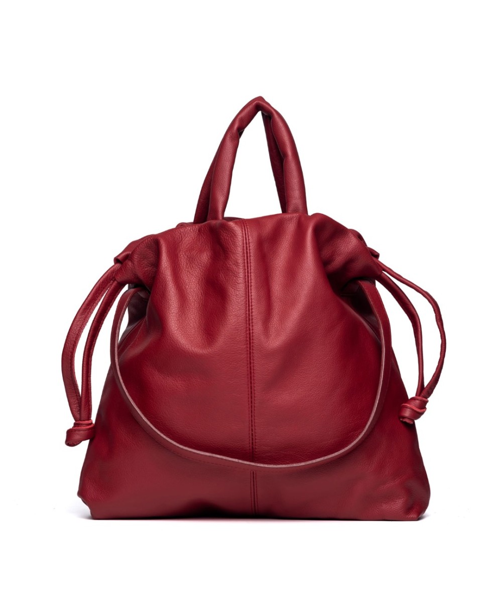 Bag with handles and strap for hanging