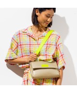 Golden crossbody bag