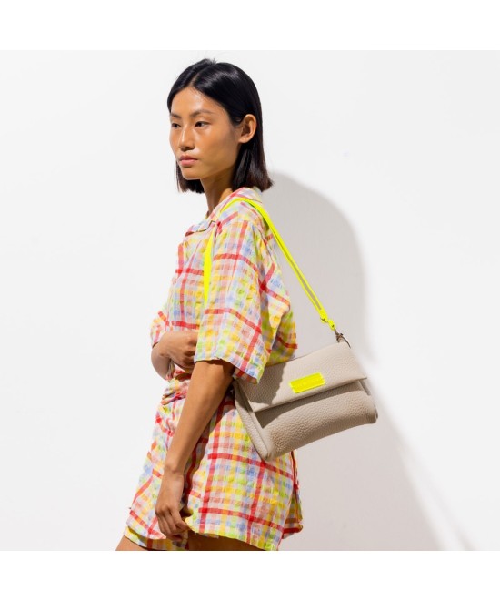 Taupe crossbody bag