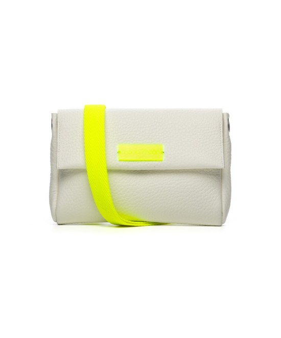 Bolso messenger blanco