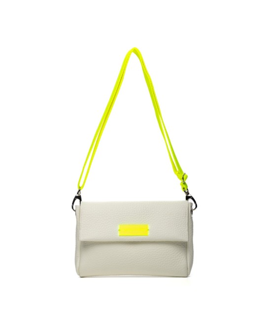 Bolso messenger blanco