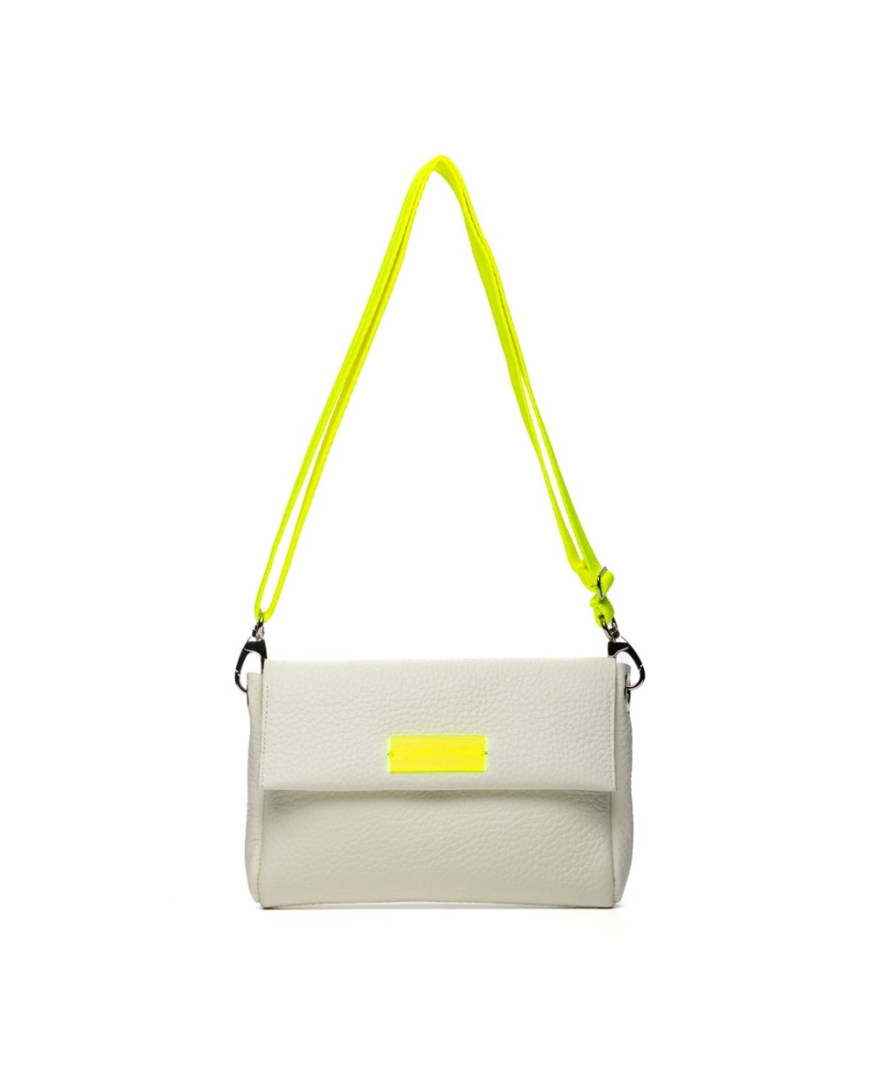 Bolso messenger blanco