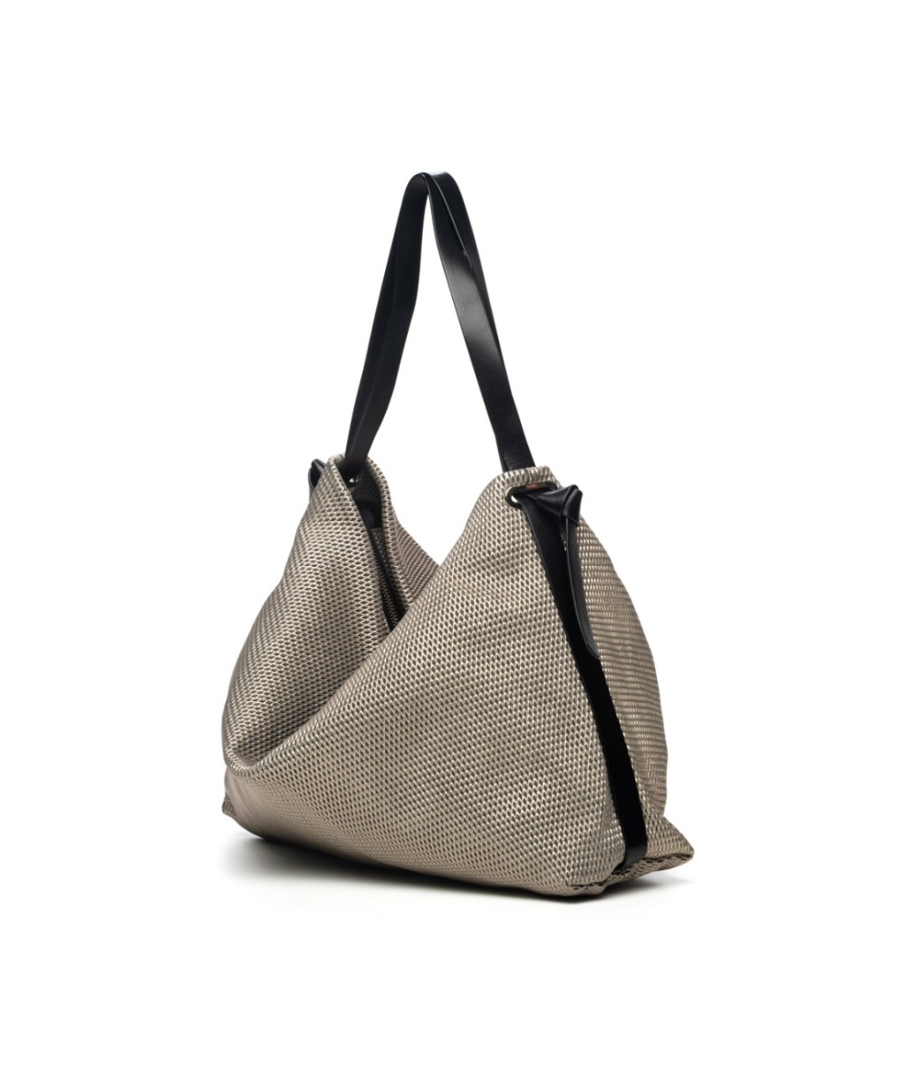 Leather backpack bag with a glossy finish.