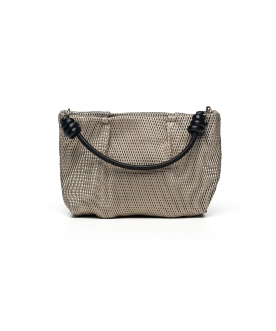 Bolso de fiesta metalizado oro
