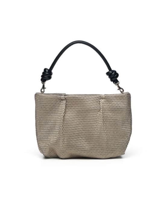 Bolso de fiesta metalizado oro