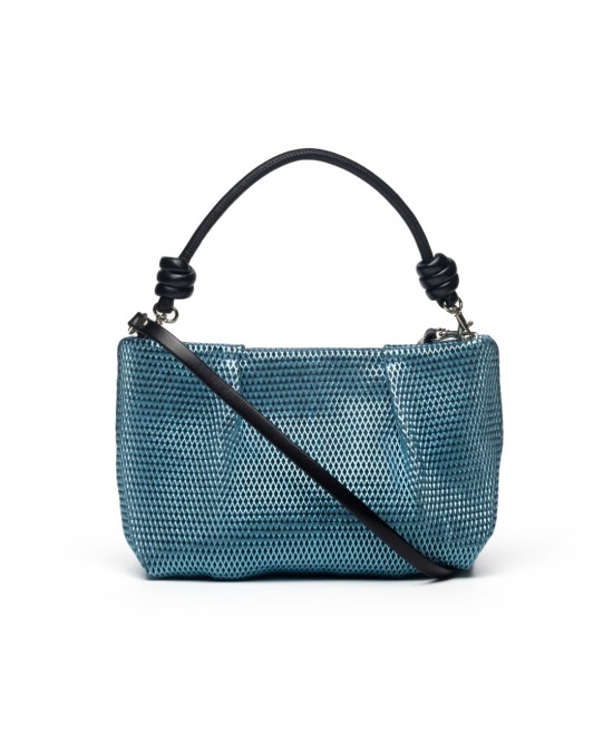 Bolso de fiesta metalizado azul