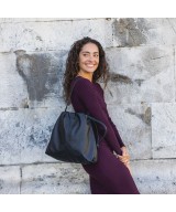 Bag with handles and strap for hanging