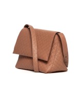 Bag with flap to hang on the shoulder