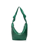 Soft and light leather bag to hang on the shoulde