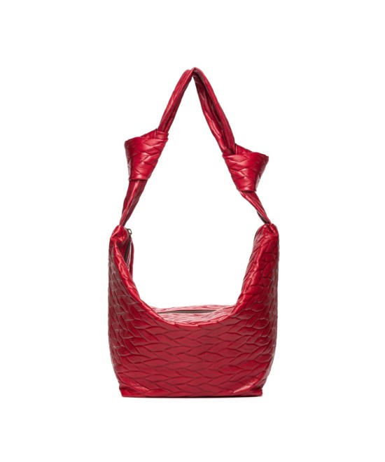 Soft and light leather bag to hang on the shoulde