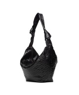 Soft and light leather bag to hang on the shoulde