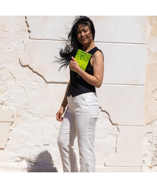 fluorescent leather case