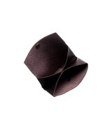 Unisex leather purse with 2 departments.