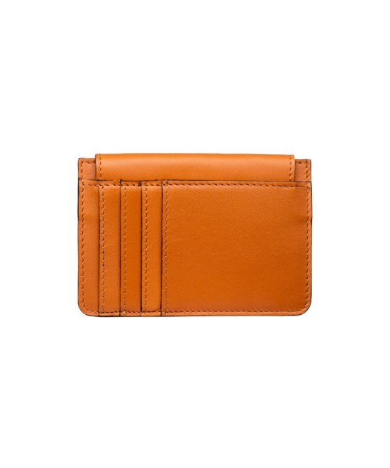 Camel color  leather purse. Handmade in Spain.