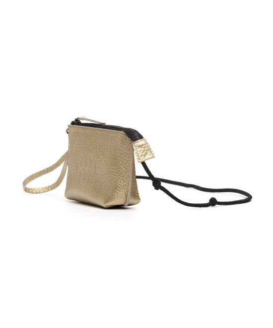 Bolso pequeño de piel color blanco
