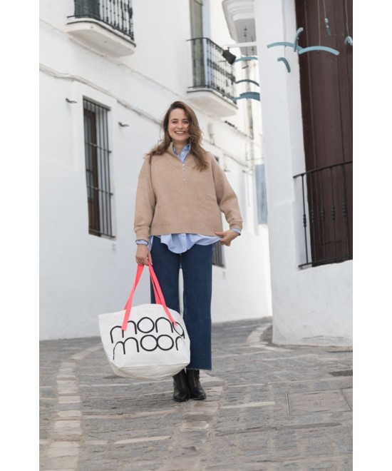 Bolso Shopper Súper Pink