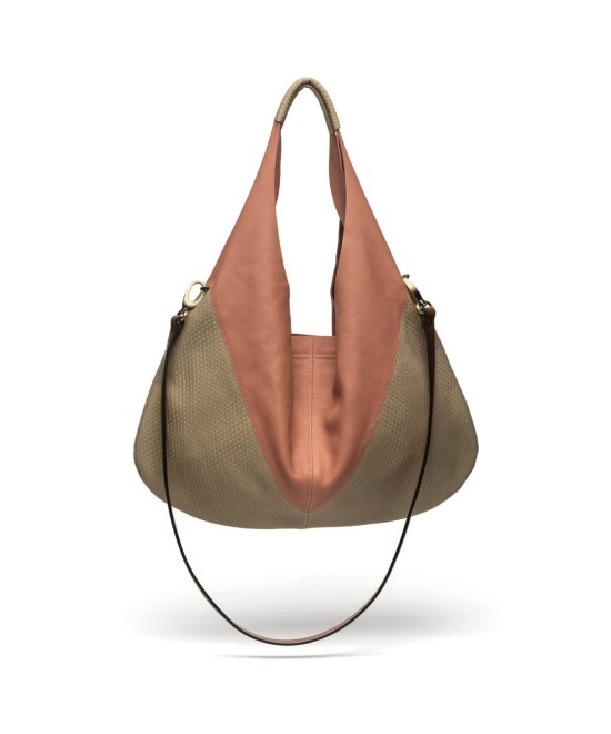 leather strap with carabiners for shoulder bag