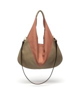 leather strap with carabiners for shoulder bag