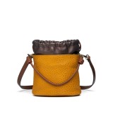 Mustard bucket bag