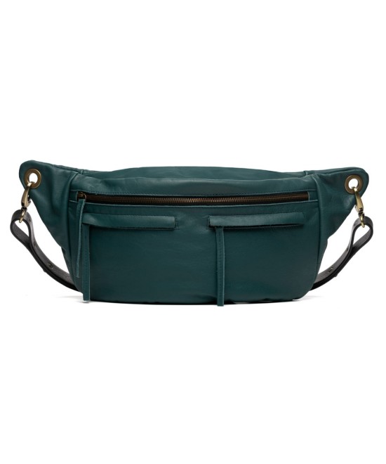 Riñonera grande tipo mochila para cruzar a la espalda. Unisex