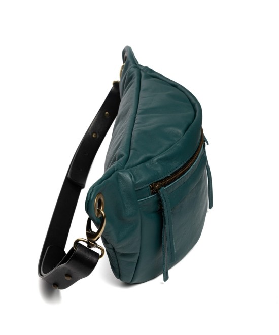 Riñonera grande tipo mochila para cruzar a la espalda. Unisex