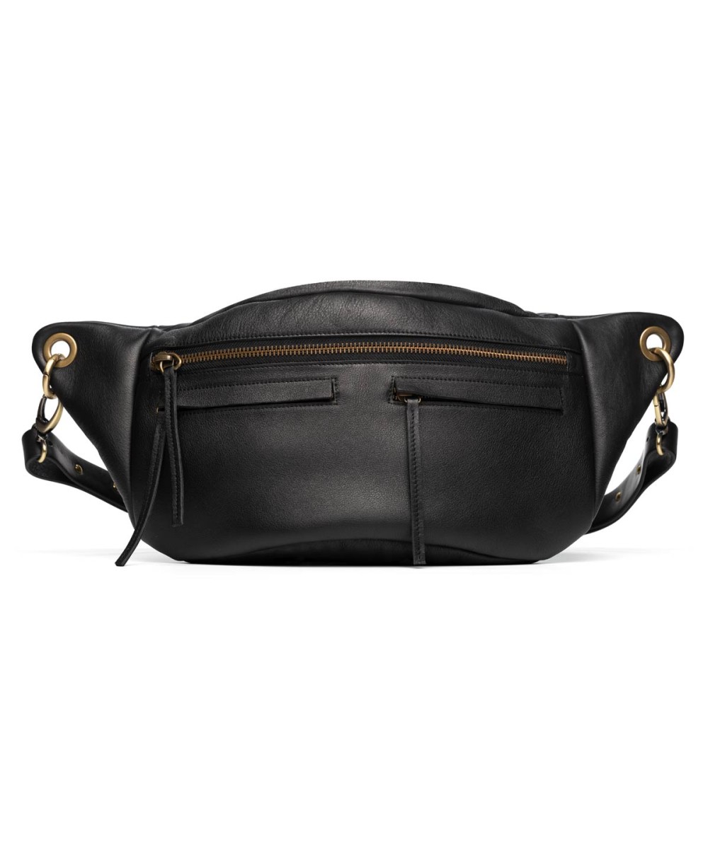 Riñonera grande tipo mochila para cruzar a la espalda. Unisex