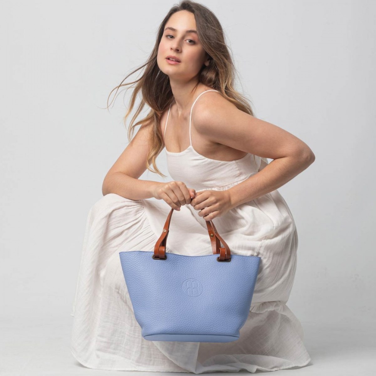 Dream tote bag with short handles