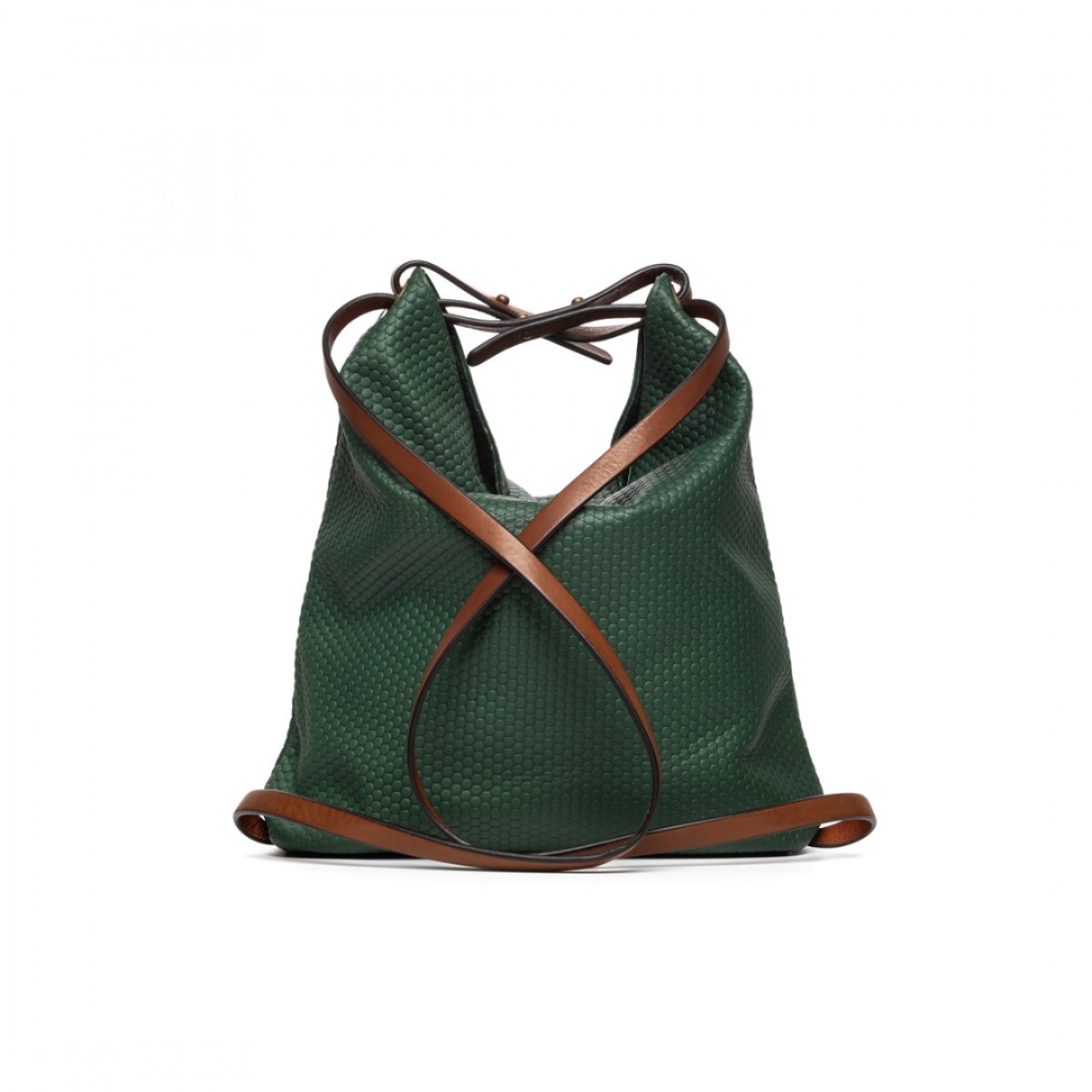 Green convertible backpack
